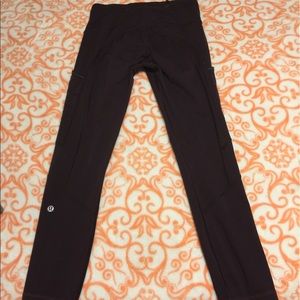 Fleece lined lululemon legging
